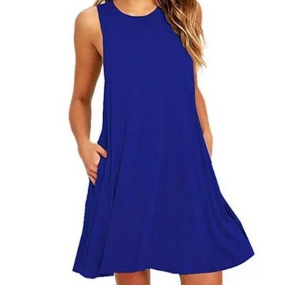 113. Wilfred Free| Royal Blue Dress